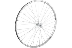 WHEELMASTER Wheel Master Front Bicycle Wheel 26 x 1 3/8 36H, Steel, Bolt On, Silver