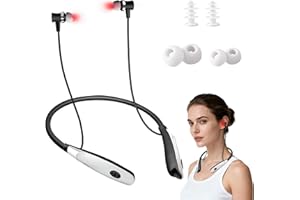 HSIOHE 2-in-1 Red Light Wellness Device for Ears & Nose – 650nm LED Wearable with Hands-Free Neck Design, Supports Ear Comfort, Relaxation & Daily Care