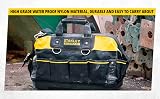 Stanley FatMax 18 Inch Technician Tool Bag Hard Waterproof Base Pockets view 8