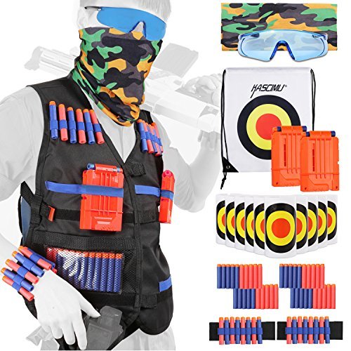 Tactical Vest Kit for Nerf Guns Nstrike Elite Series Best Nerf Gun