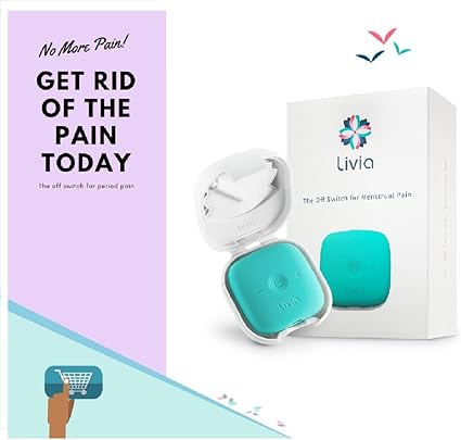 Livia Menstrual Pain Relief Device Blue Green Amazon Ca Health Personal Care