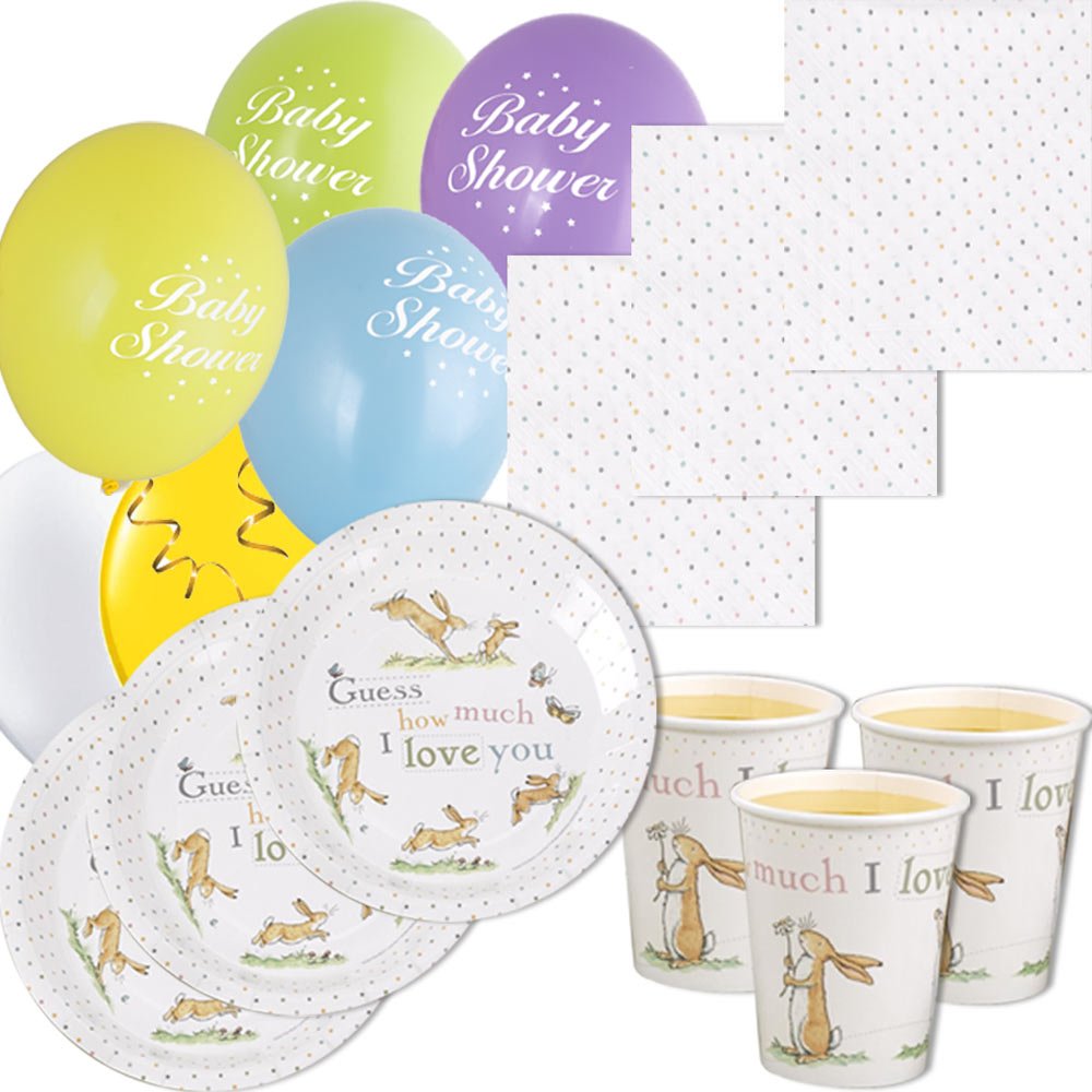 Baby shower table ware