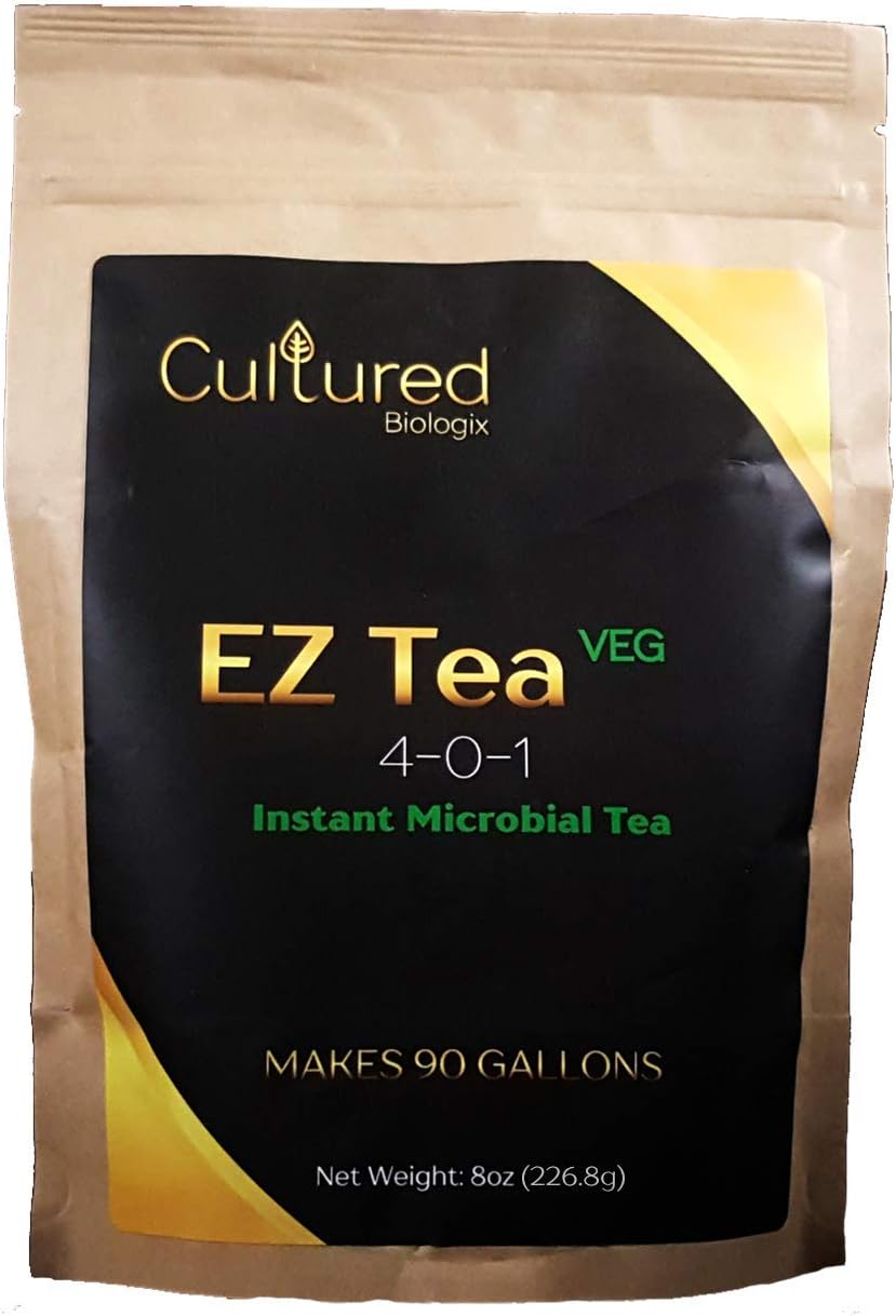 Cultured Biologix EZ Tea Veg 4-0-1 Instant Microbial Tea (8 Ounce)