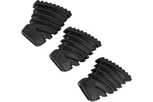 KsngTixe 3Pcs Drum Rubber Feet, Anti-Slip Bass Drum Snare Throne & Cymbal Stand Hardware Leg Pads for Stable Noise Reduction 