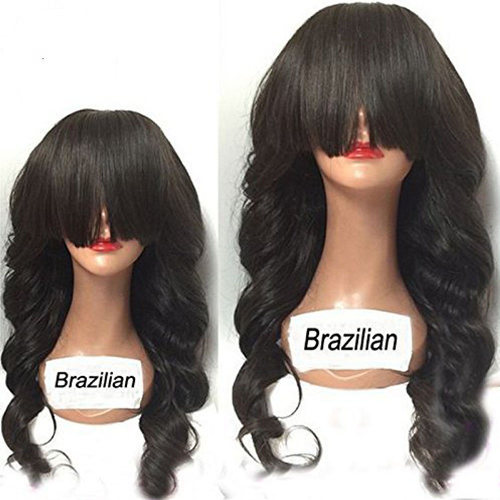amazon wigs with bangs