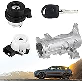 Broaug Ignition Switch Lock Cylinder 1K0905851B Compatible with VW Jetta Golf GTI MK5 Rabbit, Audi A3 TT R8, Seat, Skoda - Replaces 5Q0905865A 1K0905865