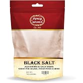 Spicy World Black Salt Powder (Kala Namak Mineral) 7 Oz - Vegan, Pure, Unrefined, Non-GMO & Natural - Perfect for Tofu Scramb