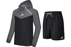 H HOT SUIT HOTSUIT Sauna Suit for Men Sweat Sauna Jacket Pant Gym Workout Sweat Suits