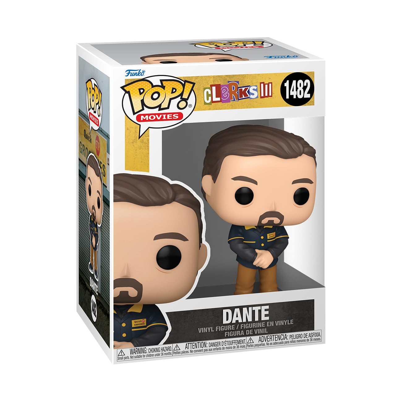 Funko POP! Movies: Clerks 3 - Dante - Collectable Vinyl Figure - Gift Idea - Official Merchandise - Toys for Kids & Adults - Movies Fans - Model Figure for Collectors and Display