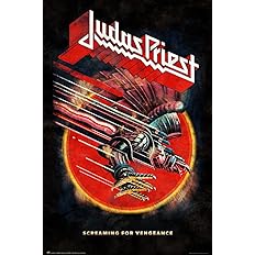 Judas Priest - Music Poster (Screaming For Vengeance) (Size: 24" x 36")