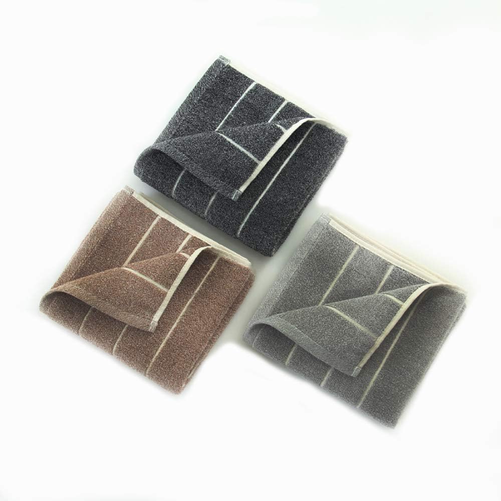 Two Piece Lightweight Hand Towels,Highly Soft,Absorbent and Eco-Friendly Hand Towels for Face & Hand with Good Textured & Super Absorbent,13"X 30" (Coffee): Home & Kitchen
