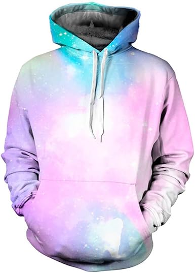 galaxy print sweater