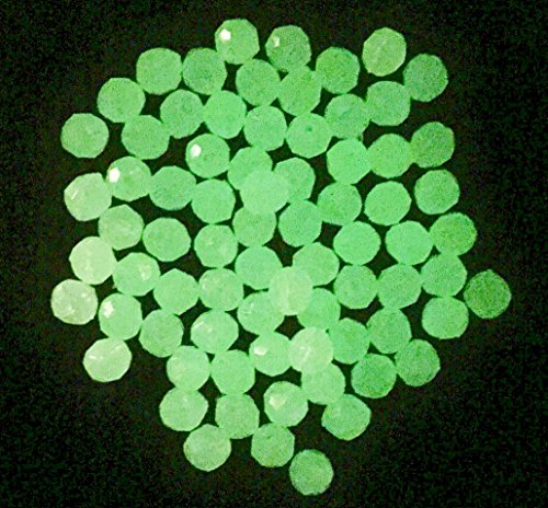 Luminous Green Glow Fishing Beads 5/16" 100 pieces