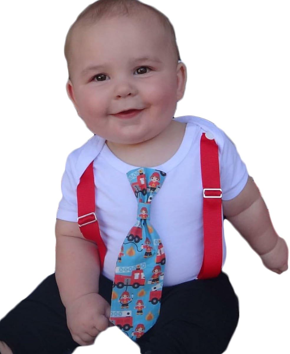 Best Newborn Coming Home Outfit Firefighter