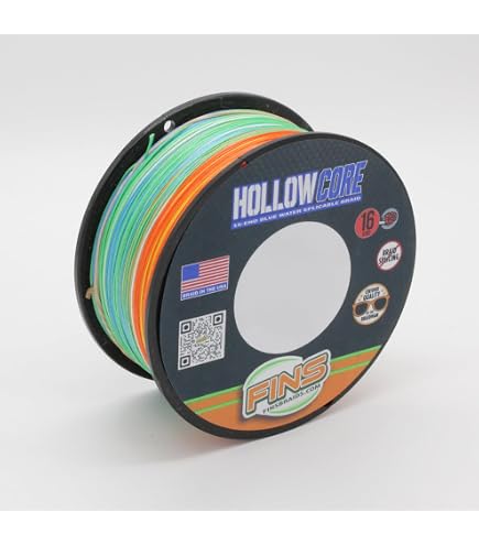 Power Pro Hollow Ace Braided Fishing Line - 40 LB Test, 500 Yard Spool, Blue Color