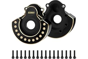 GLOBACT Brass Heavy Weight Front & Rear Outer Portal Housing 180g Counterweight for 1/10 TRX4 TRX6 RC Crawler Car Upgrades Parts (2PCS)