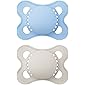 MAM Original Matte Pacifier (2 Pack, 1 Sterilizing Pacifier Case), Pacifiers 0-6 Months, Baby Boy Pacifier, Best…