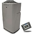 Whynter ARC-131GD 13,000 BTU (6,345 BTU SACC) Dual Hose Cooling Portable Air Conditioner, Dehumidifier, and Fan plus Storage bag for, up to 420 sq ft in Grey
