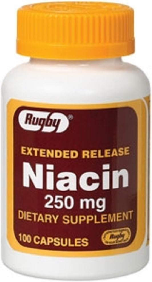 NIACIN ER 250MG CAPSULE NIACIN-250 MG green/Clr/Yel 100 CAPS UPC 005364074018