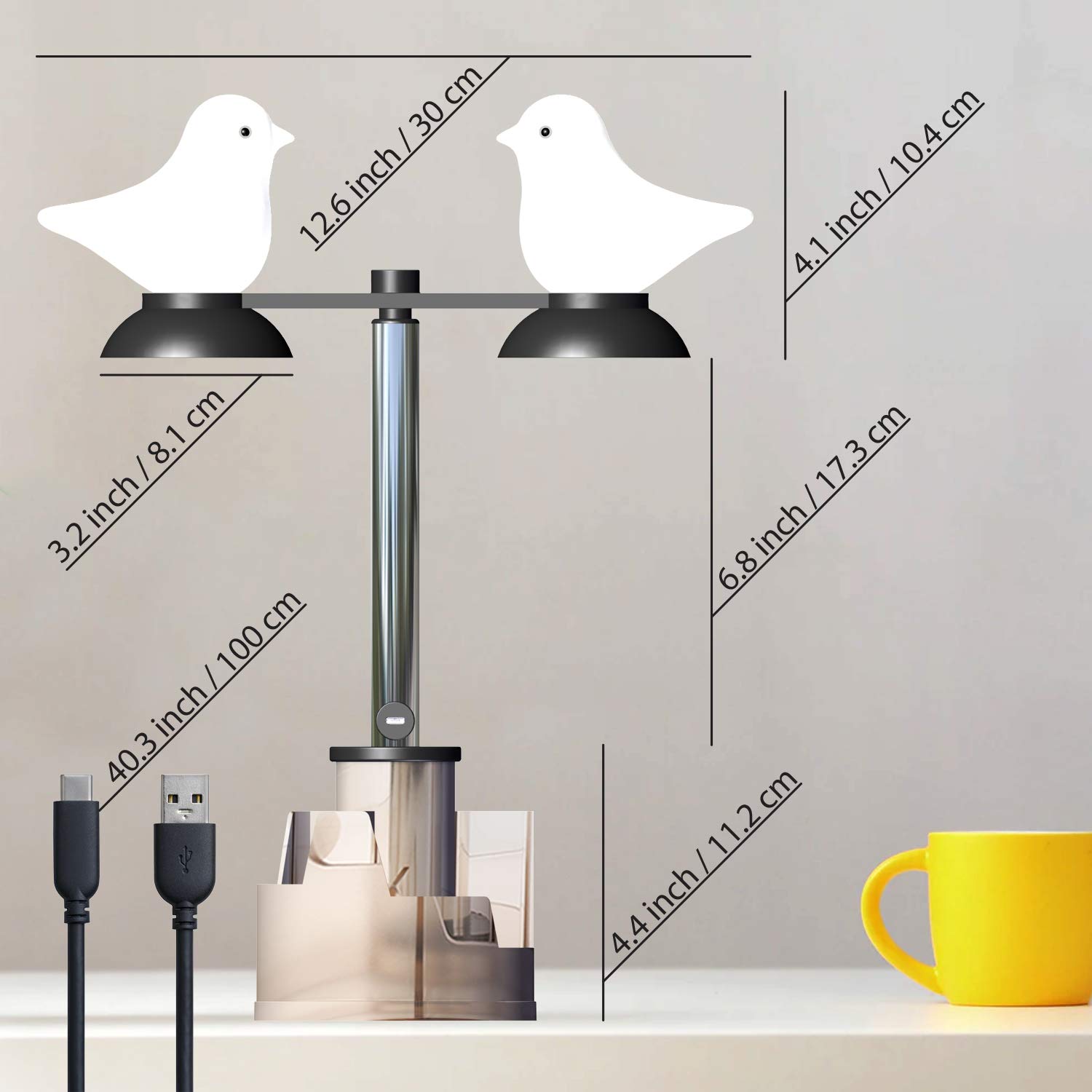 smart touch led desk lamp
