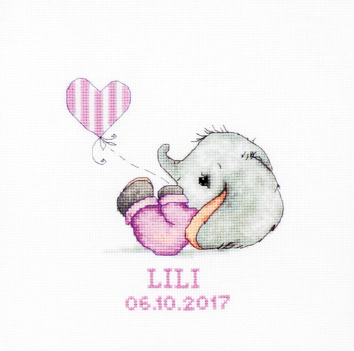 B1133 Baby Girl - Cross Stitch Kit Luca-S