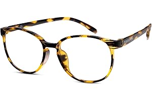 PROSPEK Blue Light Glasses Reading for Men and Women, Computer Glasses, Blue Light Protection, Clear Lens 0 to +3.0 Diopters