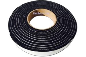 FireBlack® 220 Gasket for Vision Grill Super high Temp Black self Stick lid Seal