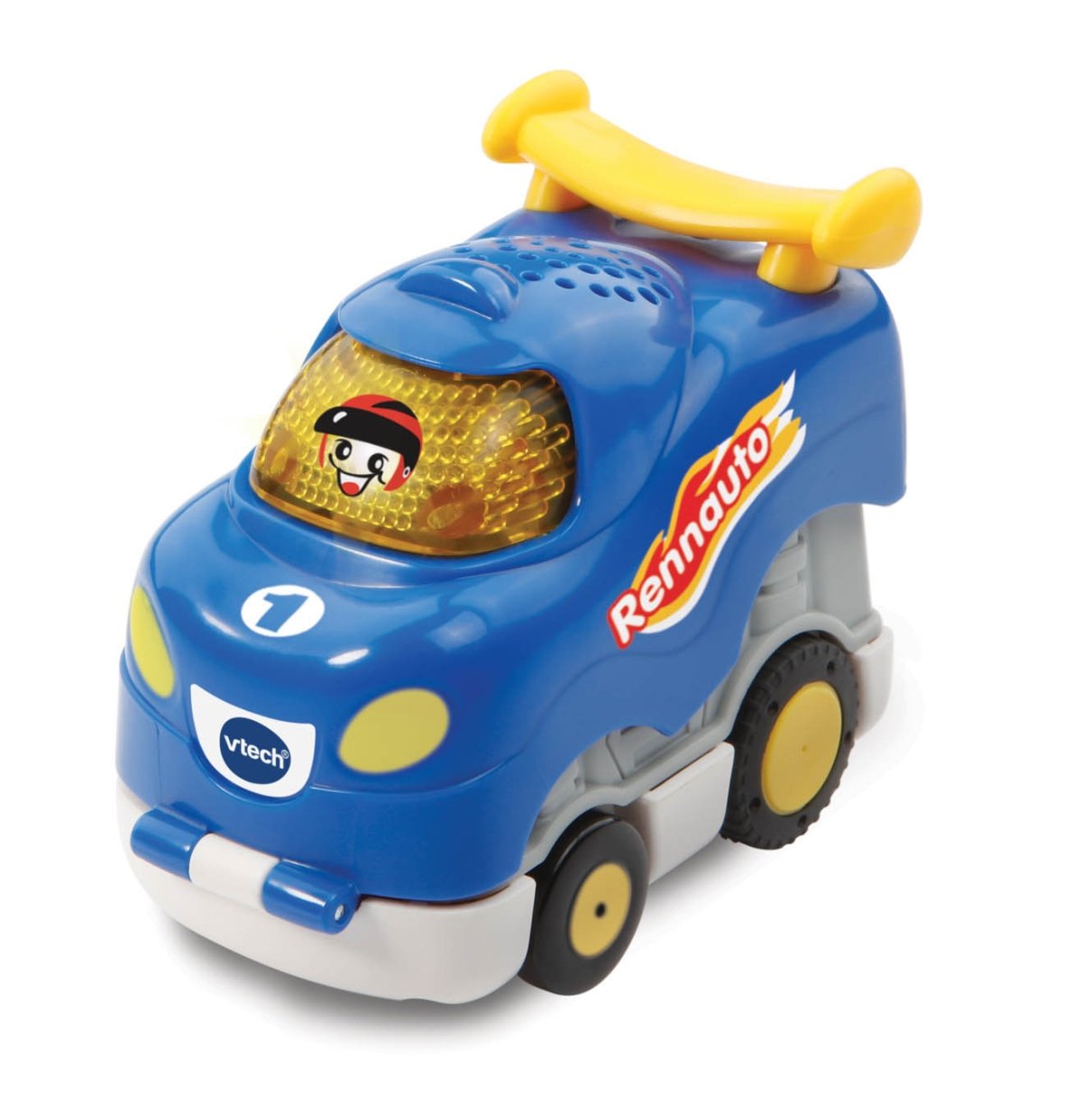 Vtech Tut Tut Baby Speedster - Press and Go Racing Car - Toy Car with Music, Light Up Button and Exciting Sounds - For Children Aged 1-5 Years