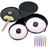 3 Tier Bar Glass Rimmer, Margarita Salt Premium Cocktail Machine Bartender Tool, Margarita Salt Rimmer Set, Juice Cocktail Su