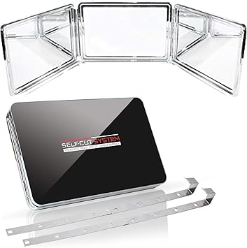Self Cut System 2 0 Miroir 3 Voies Eclaire Par Led Lambo Avec Application Mobile Educative Gratuite Noir Amazon Fr Beaute Et Parfum