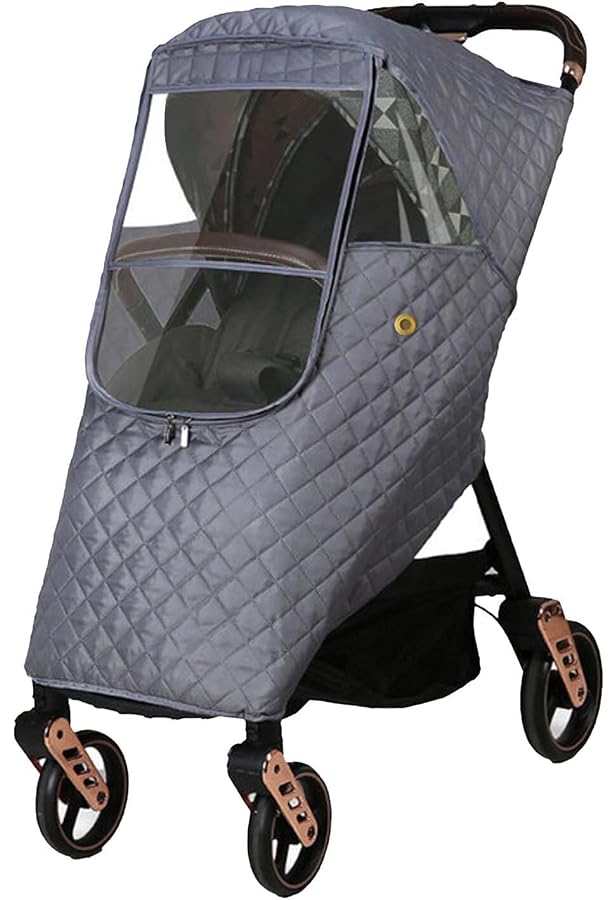Couvre-pluie Universel Pour Poussette - Transparent, étanche, Avec Ventilation