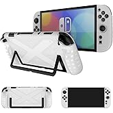 NOUKAJU Case for Nintendo Switch 2, Game Console Case,Anti-Drop, Anti-Scratch,Shockproof,Silicone Protective Cover for Switch 2 Game Console(White)