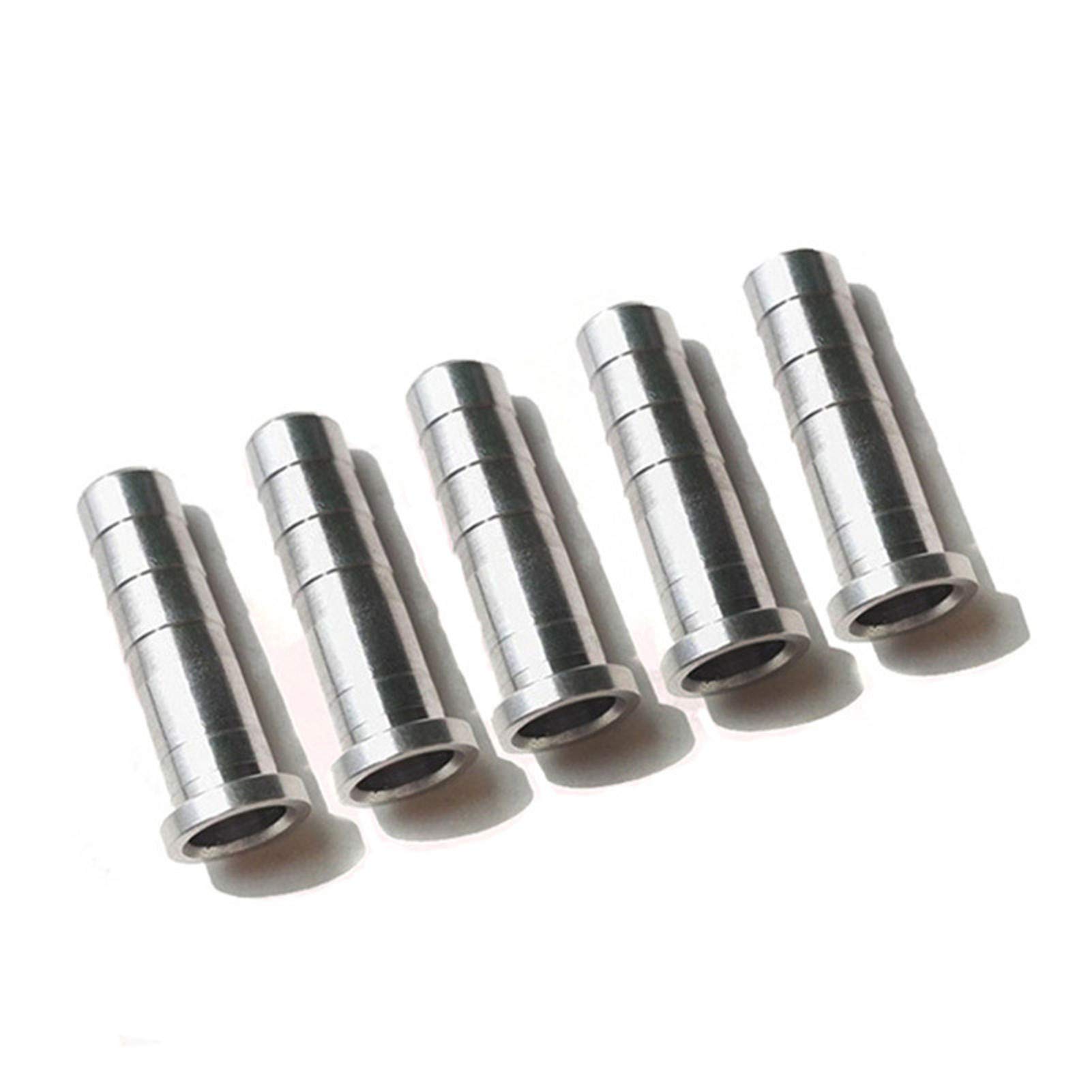 Photo 1 of JJZS 12pack Archery Arrow Aluminum Inserts for 0.244’’ Carbon Arrow Shaft, Practice Field Points Inserts Adapter 6.2mm Fit Compound Bow Recurve Bow Target Shooting
