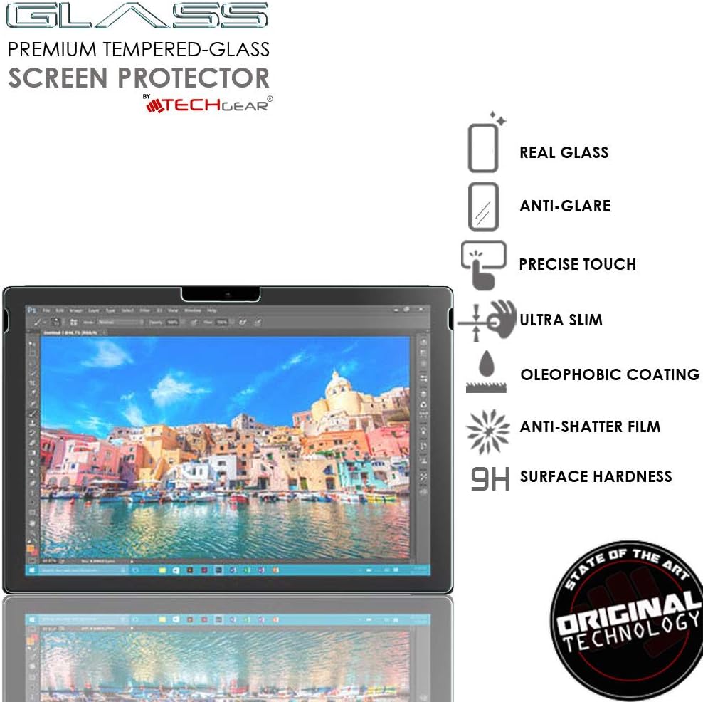 TECHGEAR Anti-Glare Screen Protector Compatible with Microsoft Surface Pro 6 - Image 3