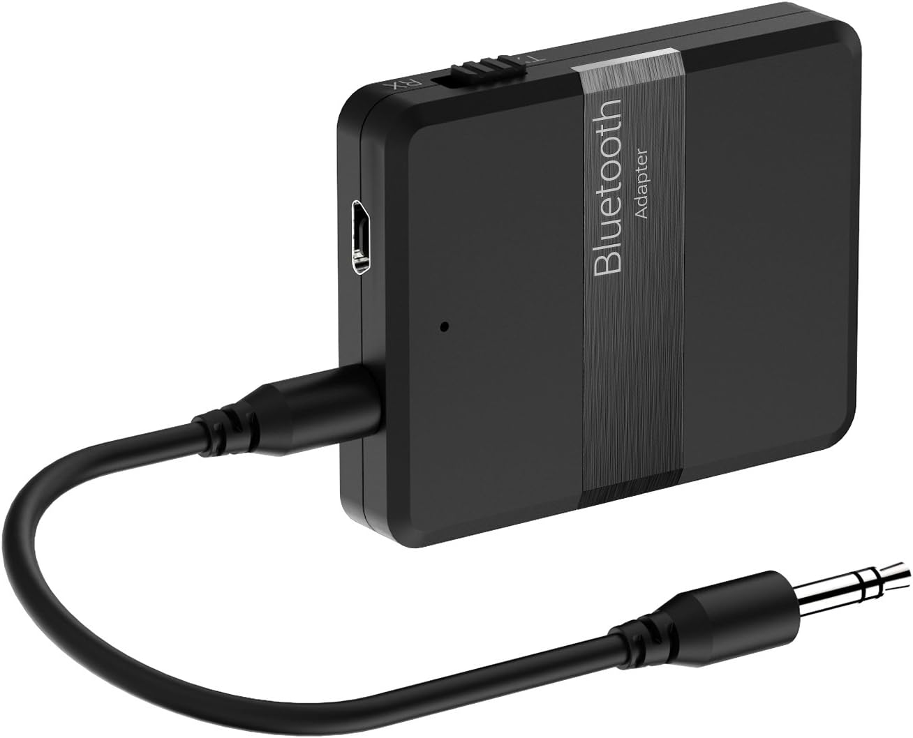Chnano Bluetooth Transmitter/Receiver, 2-in-1 Wireless Bluetooth 4.1 Receiver 3.5mm Portable Adapter for Headphones, TV, Speaker, Computer/PC, MP3 / MP4 Player, iPod, iPhone, iPad, Tablets