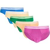 Calvin Klein Men's Pride Cotton Hip Brief 5-pack