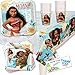 Disney Moana Birthday Party Pack (Cups, Tablecover, Plates, Napkins) 16 PACK by 