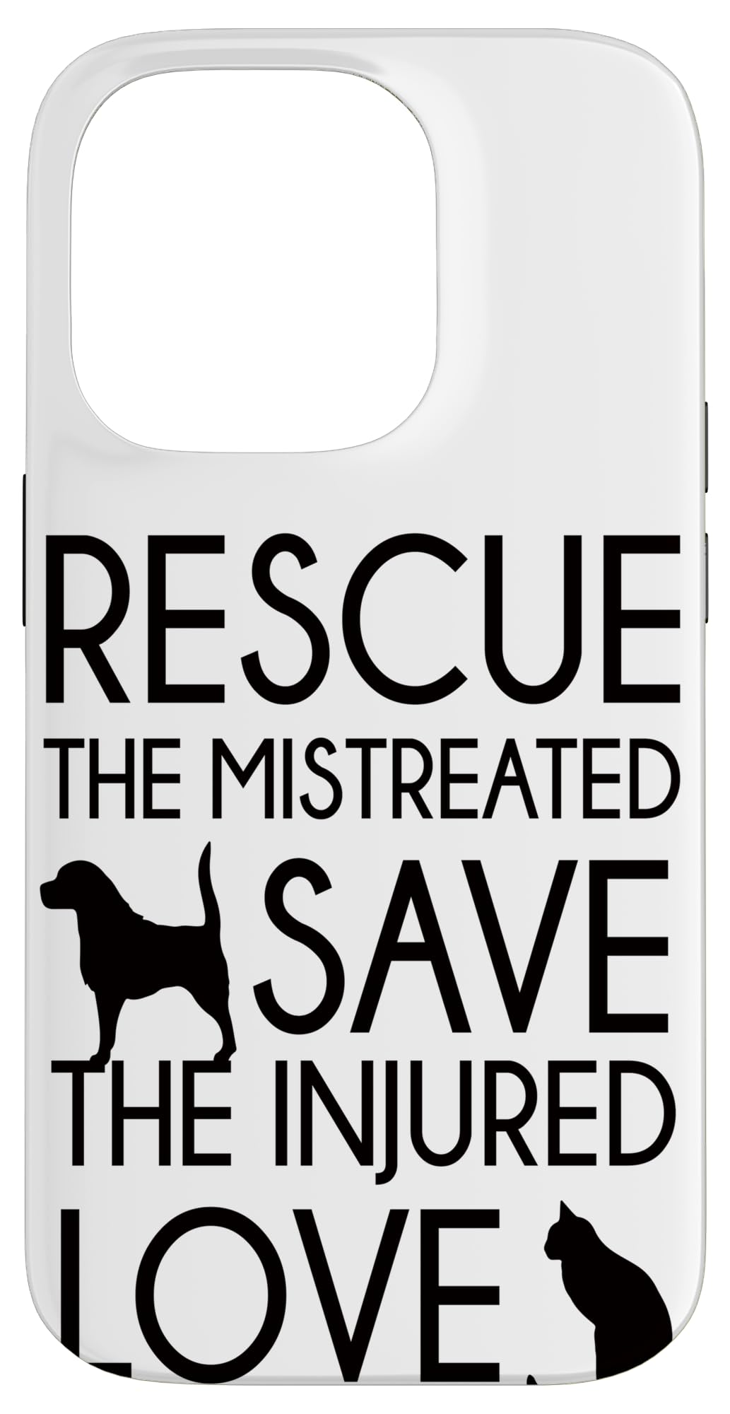 iPhone 14 Pro Pet Adoption Gifts- Animal Rescue Case
