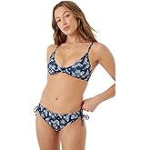 Roxy Women's Side Lace-up Bikini Bottoms –Stretch Swimwear, UPF+50, Quick-Dry Swim Bottoms
