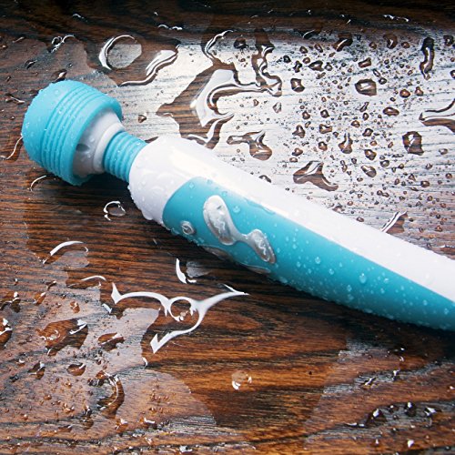 Sendida Adult Toy Sex Vibrator - 10 Frequency Powerful Sexy USB Rechargeable Wand Massager Vibrator Toy for Women - Blue