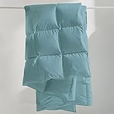 Bafode Throw Blanket, Feather Down Throw Blanket for Couch, Soft Lightweight Blanket for Indoor Outdoor Use 50"X70"