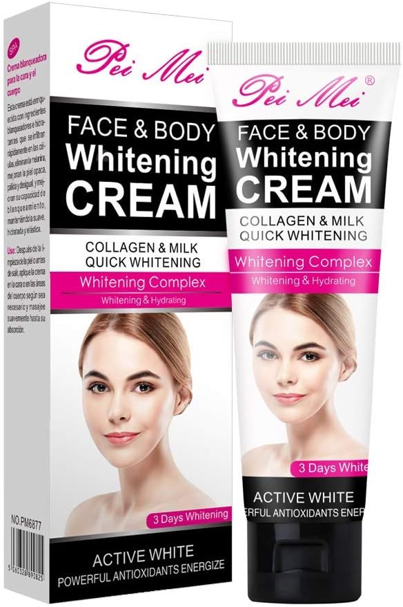 Body Cream, Moisturizing Cream Body Cream Face Cream Whitening Cream For Dark Skin Bleaching Brightening Body Lotion Whitening Cream Armpit Whitener Cream (120ml)
