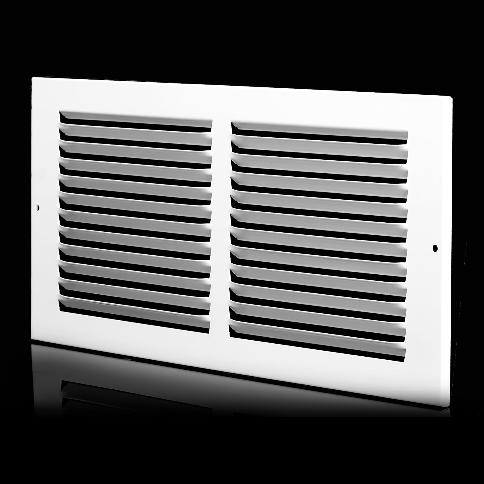 Photo 1 of 14 x 10 Vent Cover (Duct Opening Size), Air Return Vent Cover, AC Vent Cover, Cold Air Return Vent Cover, Flat Return Air Grilles, Outer Dimensions:15.75"W x 11.75"H (14"W x 10"H, Duct Opening)