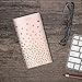 TF Publishing 2018-2019 2-Year Pocket Calendar Planner Pink with Gold Dots (18-7197)