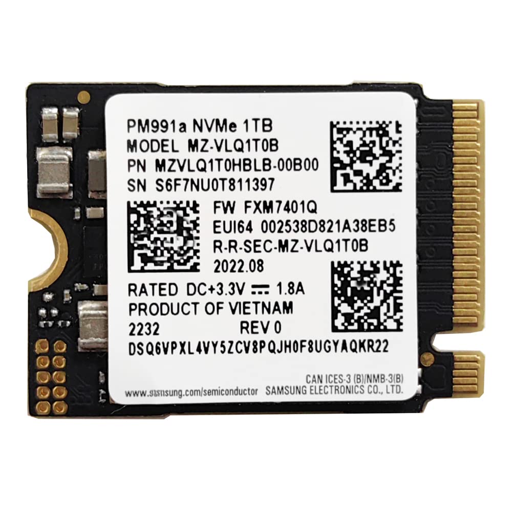 M2 2230 SSD 1TB NVMe PCIe PM991 For Microsoft Surface Pro X 7 8 - Foto 11