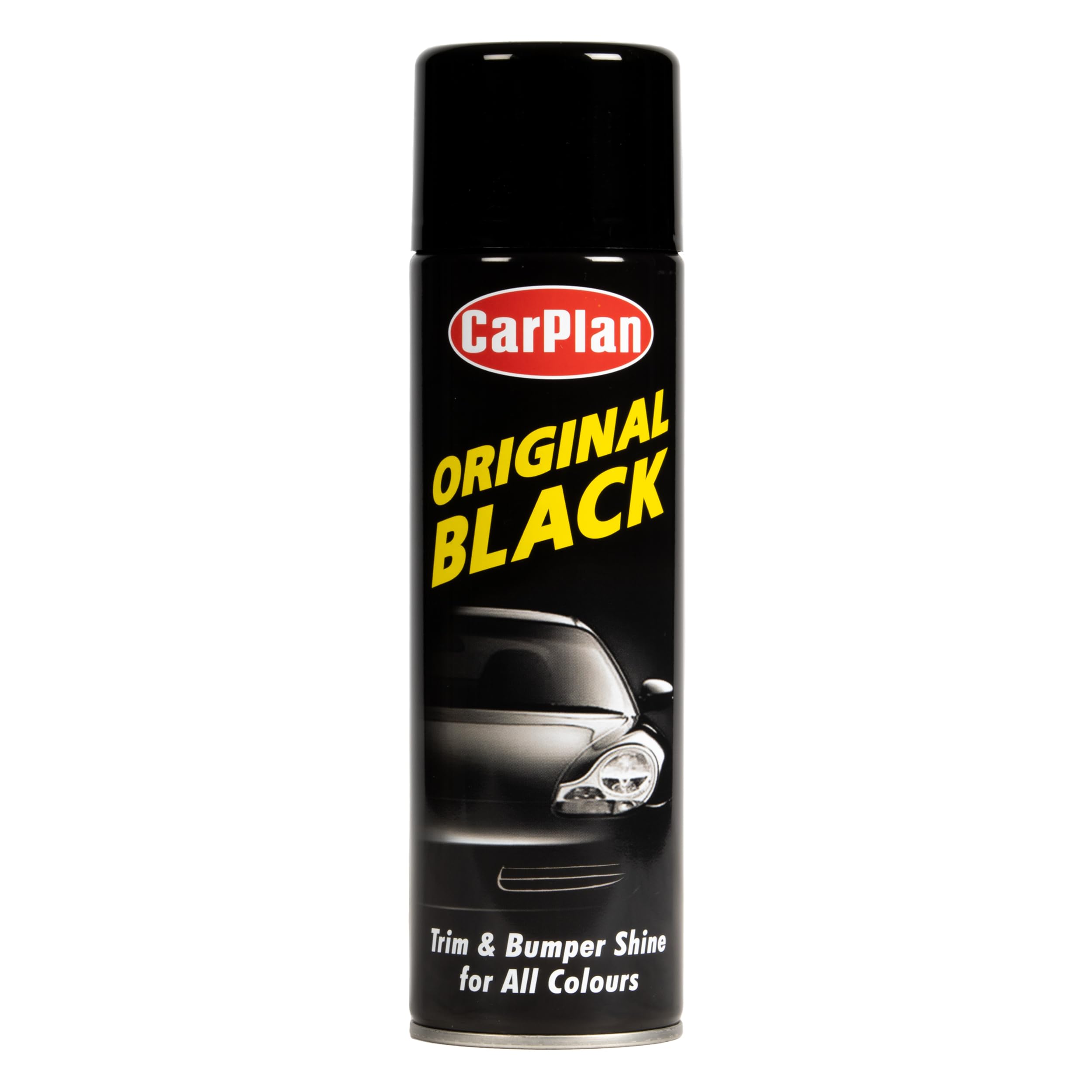 CarPlan Original Black, Trim & Bumper Shine, Protective Silicone Spray, 500 ml
