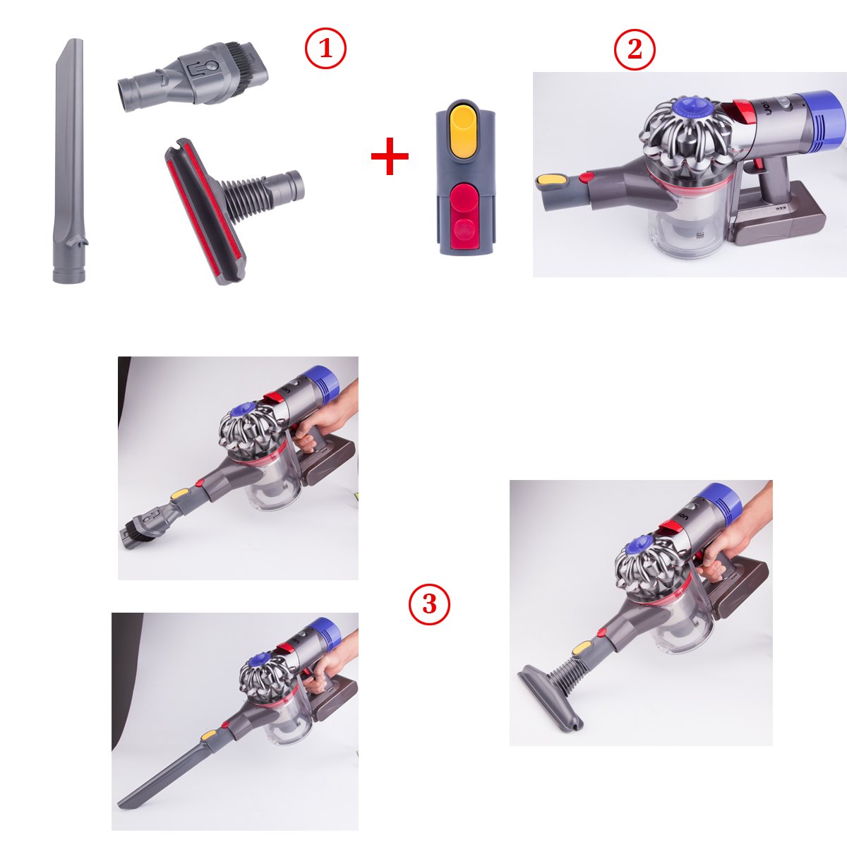 Dyson V8 Absolute/V8 Animal/V6 Absolute/V7 Motorhead Cordfree Vacuum