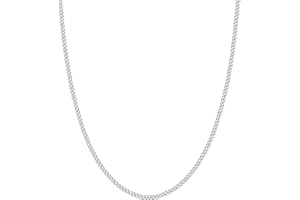 Reoxvo Silver/Black/14K Gold Plated Cuban Link Chain for Men Stainless Steel Chain Necklaces for Men Boys Women Neck Chains for Pendants Mens Accessories Jewelry 18/20/22/24/30 Inch