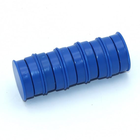 50 x redondo Imanes para pizarra magnética, Whiteboard, panel y ...