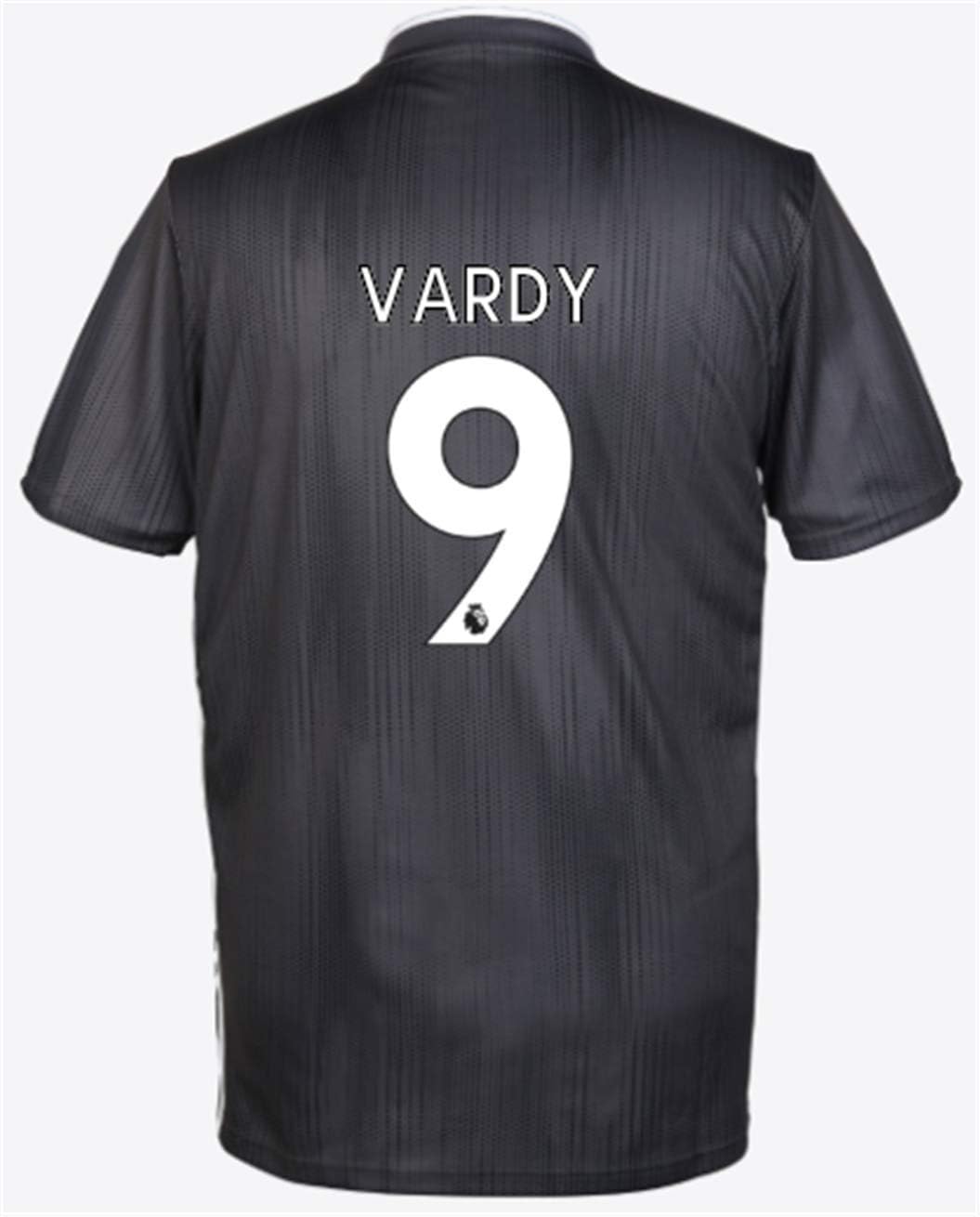 Sybabyt 2019-2020 Leicester City #9 Jamie Vardy Away Men's Soccer Jersey/Short Black